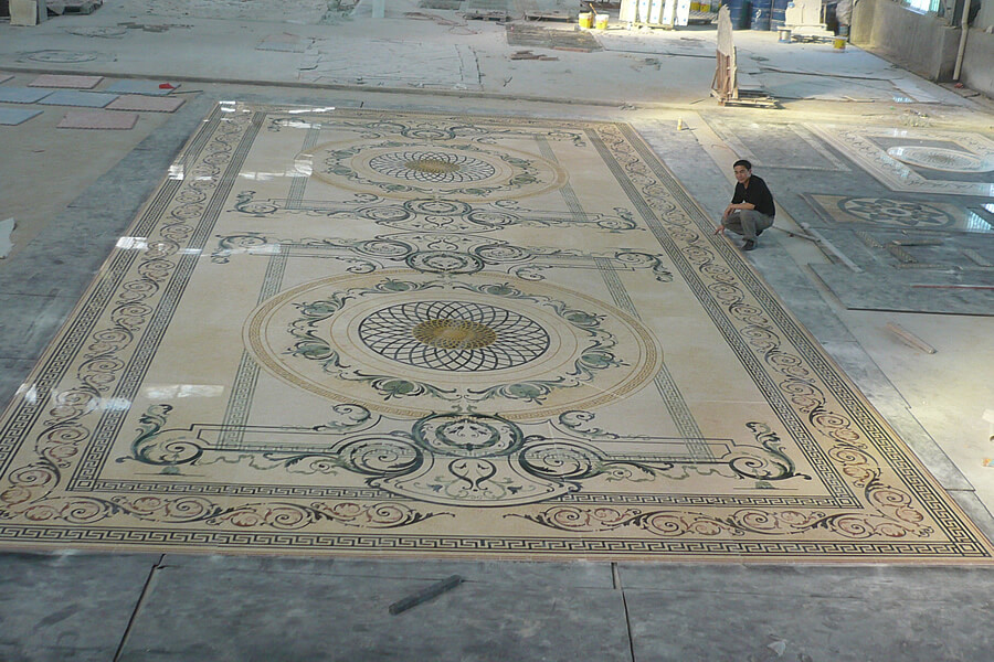 Water-jet Medallion-16