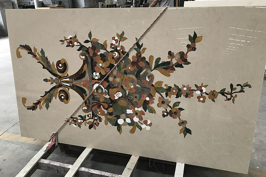 Water-jet Medallion-14