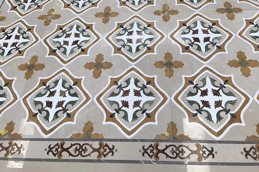 Water-jet Medallion-13