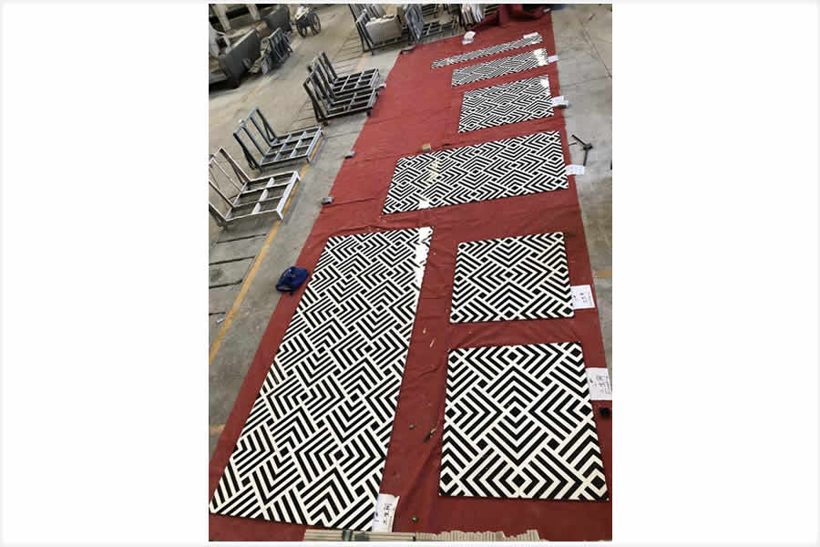 Water-jet Medallion-26